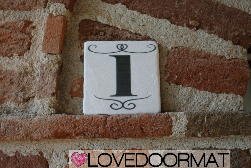 Formella Numero Civico – Sublime – LOVEDOORMAT in Marmo 100% Naturale, Numeri, Lettere e Terminali