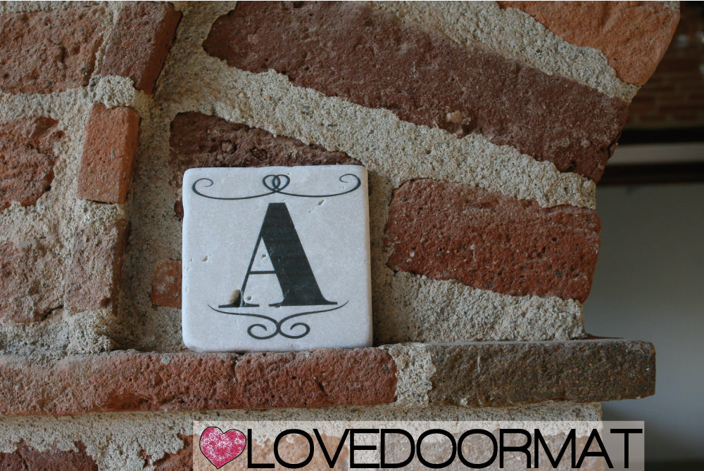 A- Formella Numero Civico – Sublime – LOVEDOORMAT in Marmo 100% Naturale, Numeri, Lettere e Terminali