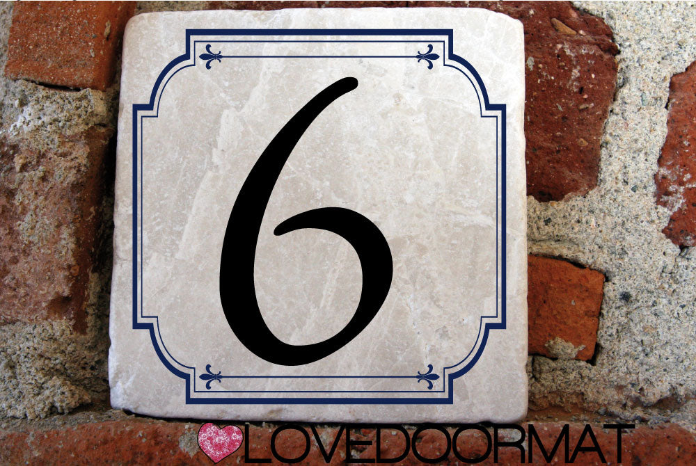 Formella Personalizzata – Border – LOVEDOORMAT in Marmo 100% Naturale