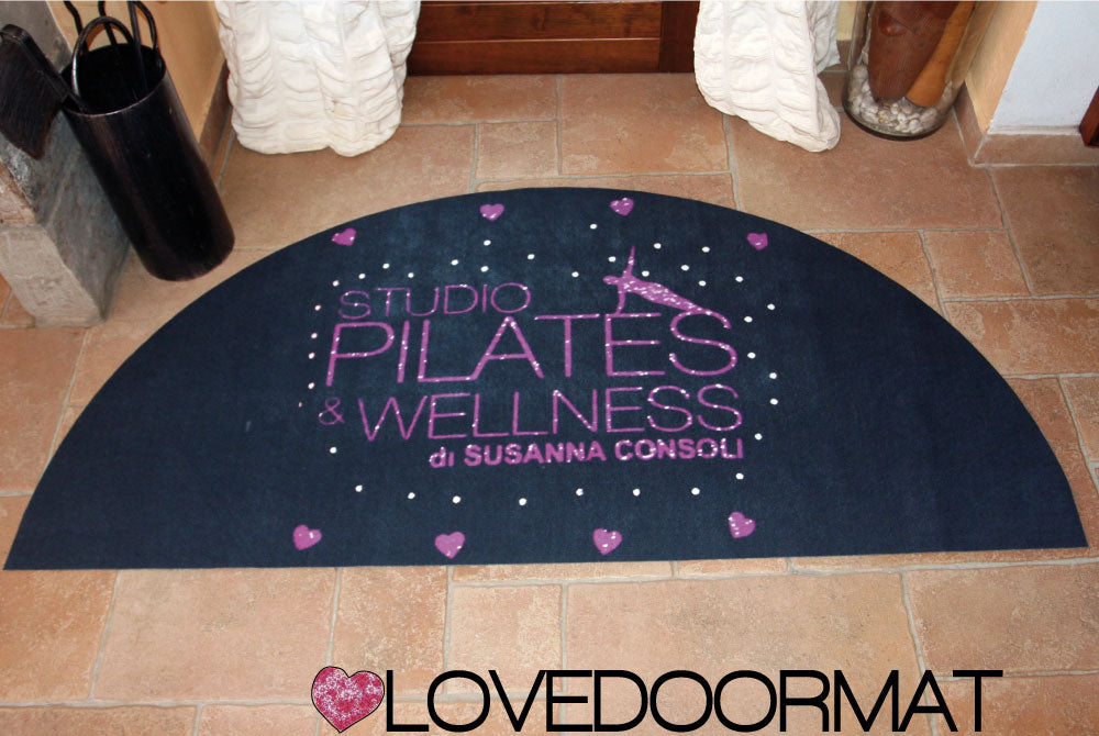 Tappeto Personalizzato – TUO LOGO – LOVEDOORMAT in Feltro e Gomma per Azienda