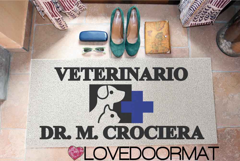 Zerbino Personalizzabile – Hai Portato Il Prosecco? – LOVEDOORMAT in Pvc,  Fondo in Gomma