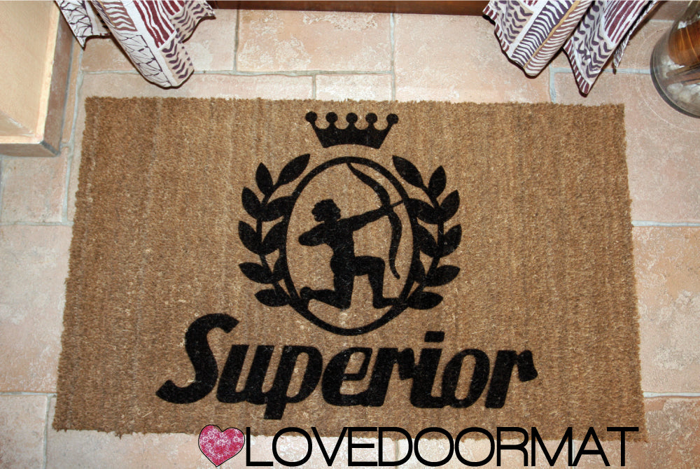 Zerbino Personalizzato – Tuo Logo – LOVEDOORMAT in Cocco, Fondo in Gomma 100% BIO per Azienda