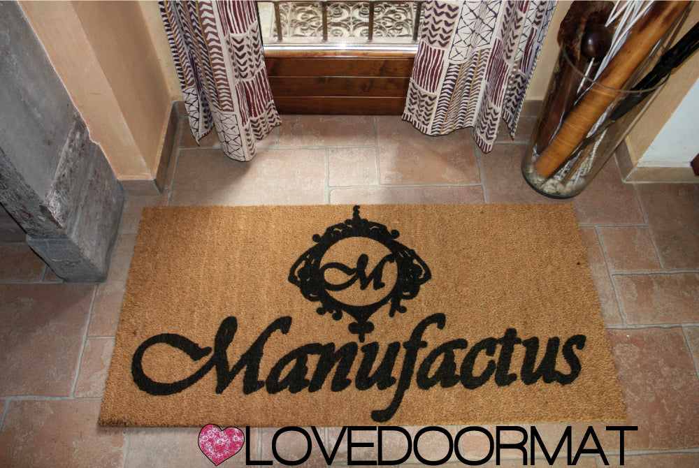 Zerbino Personalizzato – Tuo Logo – LOVEDOORMAT in Cocco, Fondo in Gomma 100% BIO per Azienda