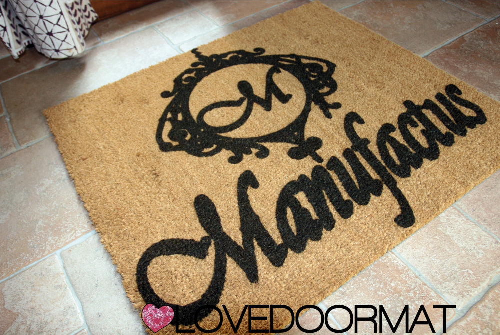 Zerbino Personalizzato – Tuo Logo – LOVEDOORMAT in Cocco, Fondo in Gomma 100% BIO per Azienda