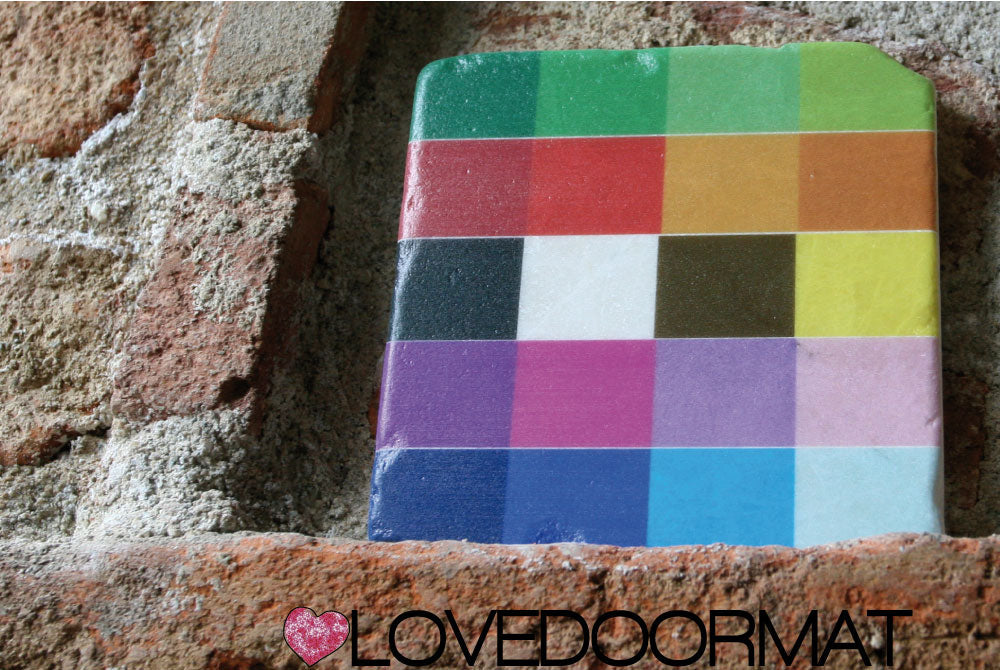 Formella Personalizzata – Graphìa – LOVEDOORMAT in Marmo 100% Naturale