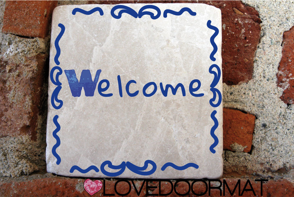 Formella Personalizzata – Tenerezza – LOVEDOORMAT in Marmo 100% Naturale