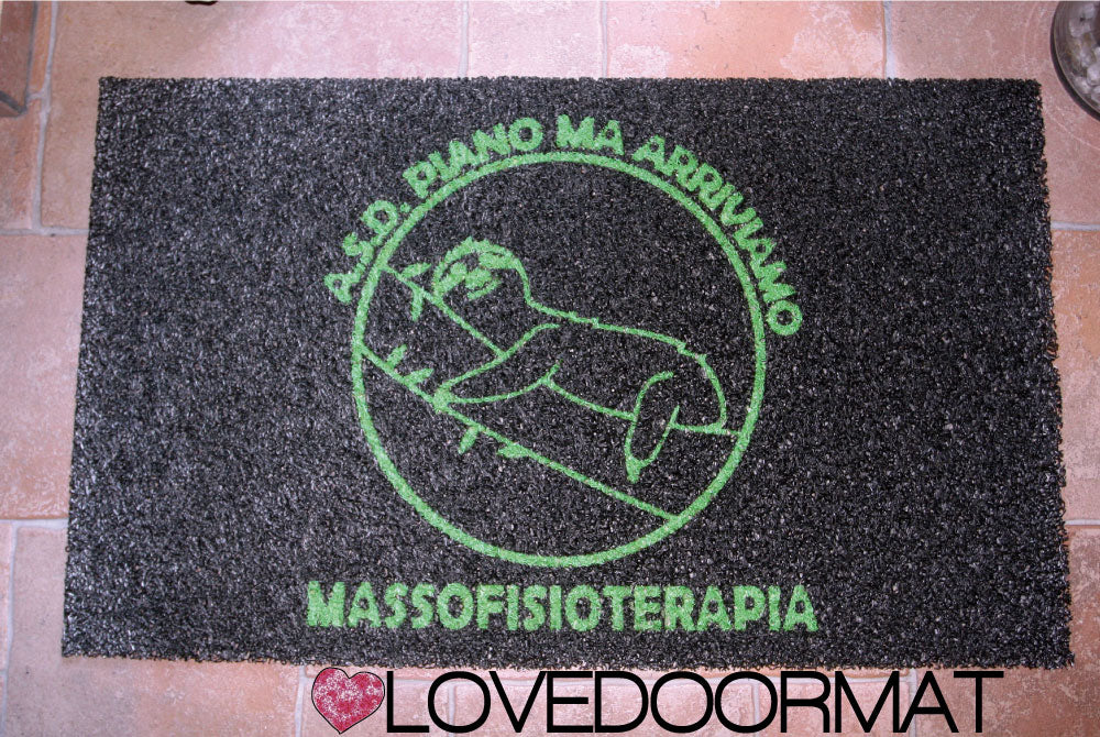 Zerbino Personalizzato – Tuo Logo – LOVEDOORMAT in Pvc, Fondo in Gomma per Azienda