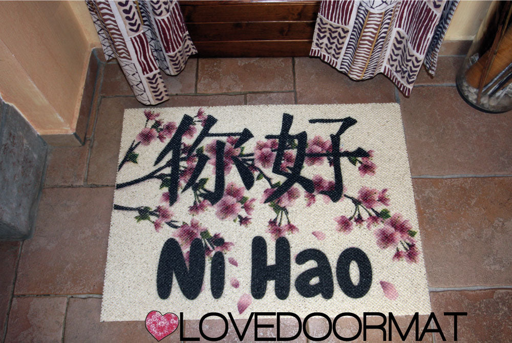 Zerbino Personalizzato – Tuo Logo – LOVEDOORMAT in Pvc, Fondo in Gomma per Azienda