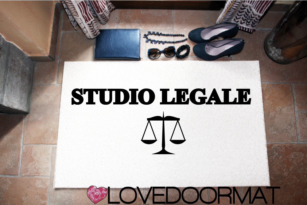 Tappeto Personalizzato – Studio Legale – LOVEDOORMAT in Feltro e Gomma